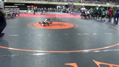 66 lbs Round Of 16 - Malachi Miller, Oneonta vs Brett Van Vacter, Philadelphia