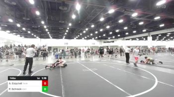 114 lbs Round Of 16 - Austin Esquivel, Thundercats WC vs Preston Schreck, Eastvale Elite