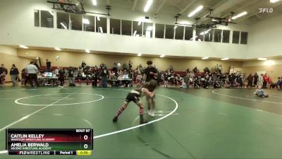 52-55 lbs Round 3 - Caitlin Kelley, Whatcom Wrestling Academy vs Amelia Berwald, Ascend Wrestling Academy