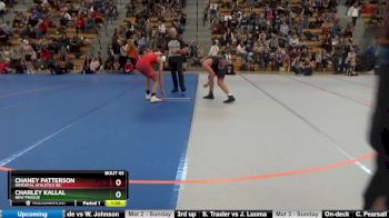 160 lbs Round 2 - Chaney Patterson, Immortal Athletics WC vs Charley Kallal, New Prague