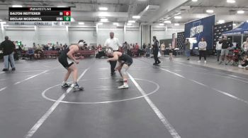 144 lbs Round 2 (10 Team) - Dalton Reitterer, Rocket Rams vs Declan McDowell, CTWHALE Green