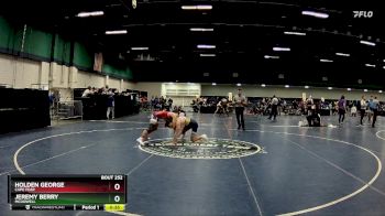 150 lbs Cons. Round 1 - Holden George, Cape Fear vs Jeremy Berry, McDowell