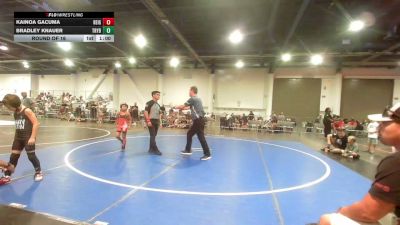 62 lbs Round Of 16 - Kainoa Gacuma, Reign WC vs Bradley Knauer, Trybe