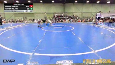75 lbs Rr Rnd 4 - Sawyer Simpson, Mojo 9U vs Bentley Melson, Roundtree 9U
