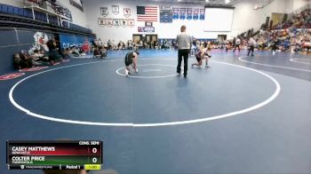 132 lbs Cons. Semi - Colter Price, Thermopolis vs Casey Matthews, Newcastle