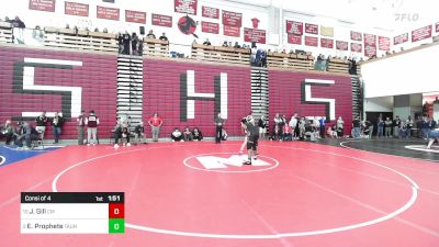 215 lbs Consi Of 4 - John Gill, Catholic Memorial vs Elijah Prophete, Taunton