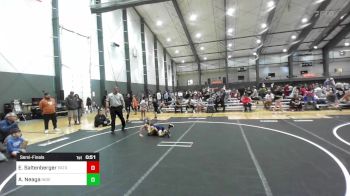 46 lbs Semifinal - Easton Saltenberger, Patriot Mat Club vs Alexander Neaga, Independent