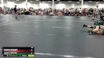 106 lbs Round 2 (4 Team) - Mason Messner, Moser`s Mat Monsters vs Sammy Iadonisi, Pursuit WA