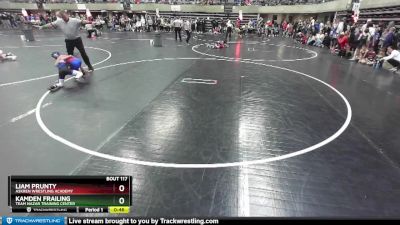 55 lbs Quarterfinal - Liam Prunty, Askren Wrestling Academy vs Kamden Frailing, Team Nazar Training Center