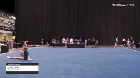 Olivia Dolan - Women's Group, Twin City Twisters - 2021 Women's Xcel Region 4 Championships