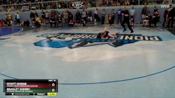 77 lbs Quarterfinal - Bradley Sherry, Interior Grappling Academy vs Wyatt Horine, Juneau Youth Wrestling Club Inc.