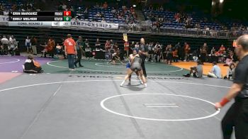 6A 120 lbs Cons. Round 2 - Emily Melhem, Katy Taylor vs Erin Marquez, Princeton