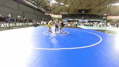 Boys 2A 175 lbs Champ. Round 2 - Aiden Holmes, Sehome vs Remington Sather, Steilacoom