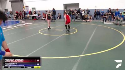 119 lbs Round 3 - Hailie Smith, Anchor Kings Wrestling Club vs Michaela Spencer, Interior Grappling Academy