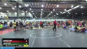 200 lbs Round 3 (3 Team) - Orion Cox, RED LION WRESTLING CLUB vs Andre Dube, RAW TALENT