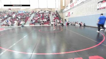 41-44 lbs Round 5 - Ledger Reid, East Idaho Elite Wrestling Club vs Adrian Quiroz, 208 Spartan WC
