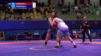 110 kg 1/4 Final - Aliasghar Dadbakhsh, Iran vs Seyran Kirakosyan, Armenia