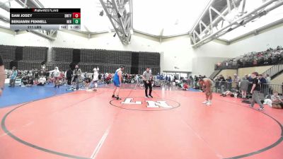 211 lbs Semifinal - Sam Josey, Smitty's Barn MS vs Benjamin Fennell, New England Gold MS