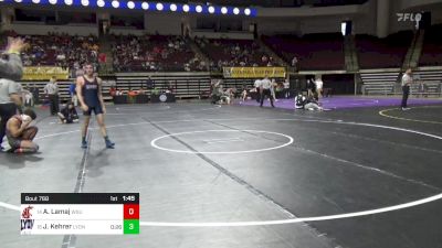 133 lbs Consi Of 8 #1 - Albano Lamaj, Washington State vs Jacob Kehrer, Lyon