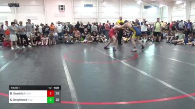 220 lbs Round 1 - Brody Goodrich, Ohio Guts & Glory vs Kalen Brightwell, West Virginia Wild