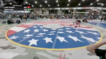 130 lbs Quarterfinal - Laney Drueke, St. Mary`s Cardinals WC vs Hailey Ford, Valley City Express Wrestling