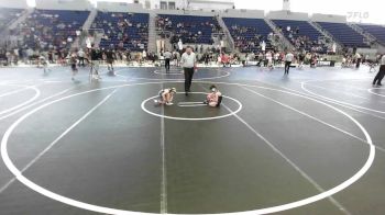 52 lbs Quarterfinal - Kensey Morales, BlackCat WC vs Jagg Doubt, Fearless WC