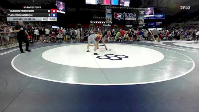 150 lbs Champ. Rd Of 32 - Mason Petersen, NE vs Ashton Hobson, IL