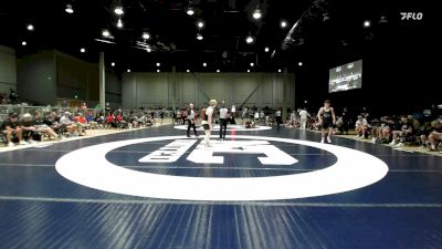 165 lbs Semifinal - Carson Worrick, Combat vs Noah Sapp, Harrisburg Wrestling Club