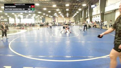90 lbs Rr Rnd 3 - Cale Dauber, Ohio Gold vs Matthew Murschell Jr, Gentile Trained
