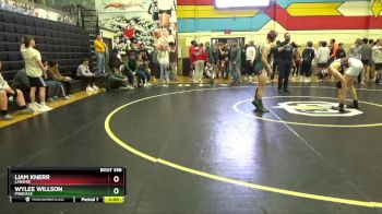 126 lbs 1st Place Match - Wylee Willson, Pinedale vs Liam Knerr, Laramie
