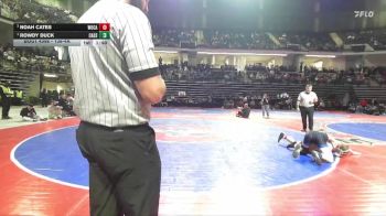 138-4A 1st Place Match - Rowdy Duck, Cass vs Noah Cates, Woodland, Cartersville