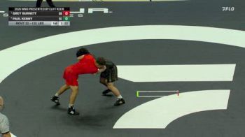 132 lbs Wno - Grey Burnett, OH vs Paul Kenny, NJ