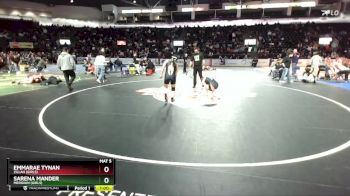 Girls 155 lbs Cons. Round 2 - Emmarae Tynan, Zillah (Girls) vs Sarena Mander, Meridian (Girls)