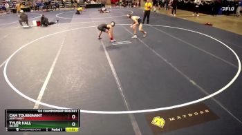 133 Championship Bracket Champ. Round 2 - Cam Tousignant, Scott West vs Tyler Hall, Becker