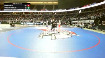 107 lbs Cons. Round 1 - Lily Gullo, Horseheads-4 vs Violet Herman, Fairport-5