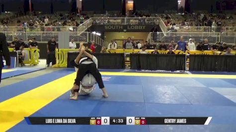 Gentry James vs Luis E Lima Da Silva 2025 Pan Jiu Jitsu IBJJF Championship