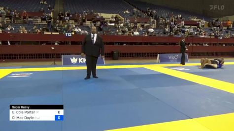 Bailey Cole Porter vs Donovan Mac Doyle 2024 Pan IBJJF Jiu-Jitsu No-Gi Championship