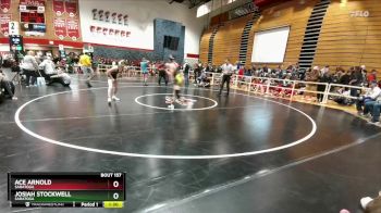 106 lbs Champ. Round 2 - Josiah Stockwell, Saratoga vs Ace Arnold, Saratoga