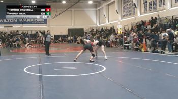 150 lbs Round Of 16 - Timothy O'Connell, Conard vs Parker Ivezaj, New Canaan