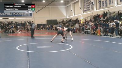150 lbs Round Of 16 - Timothy O'Connell, Conard vs Parker Ivezaj, New Canaan
