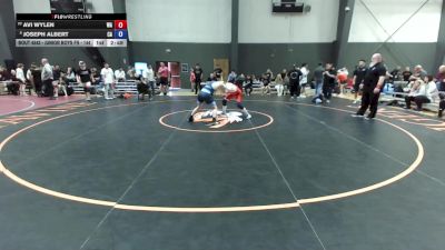 Junior Boys FS - 144 lbs Champ. Round 3 - Avi Wylen, WA vs Joseph Albert, CA
