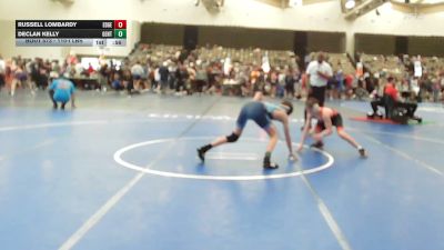 110-I lbs Consi Of 16 #1 - Russell Lombardy, Edge Wrestling vs Declan Kelly, Gentile Trained