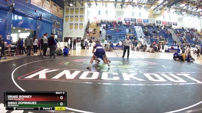 165 Blue Round 4 - Drake Bonney, Miami Palmetto vs Diego Dominguez, Braddock