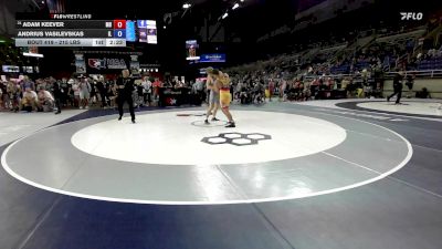 215 lbs Champ. Rd Of 128 - Adam Keever, MD vs Andrius Vasilevskas, IL