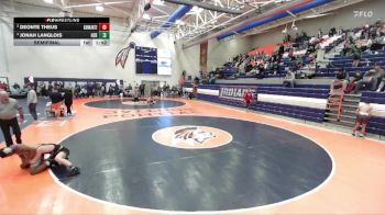 132 lbs Semifinal - Deonte Theus, Kankakee (Sr.) vs Jonah Langlois, Herscher