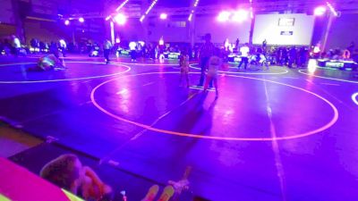 74 lbs Consolation - Sydney Garcia, ReZults Wrestling vs Isabelle Lopez, Brighton WC