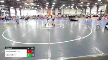 152 lbs Rr Rnd 3 - Bryce Dennemann, Team Kentucky Blue vs Tyler Barrett, Shore Thing Surf