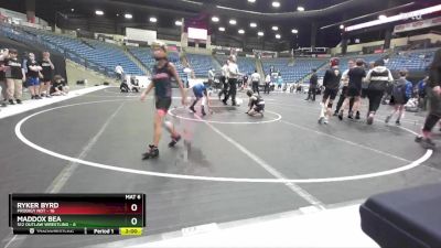 64 lbs Round 2 (10 Team) - Ryker Byrd, Prodigy NDT vs Maddox Bea, 512 Outlaw Wrestling