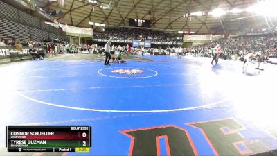 2A 150 lbs Cons. Semi - Tyrese Guzman, Shadle Park vs Connor Schueller, Lakewood