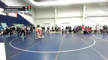 190 lbs Champ. Round 3 - Cyden Schauerhamer, Murray vs Carter Percival, Davis